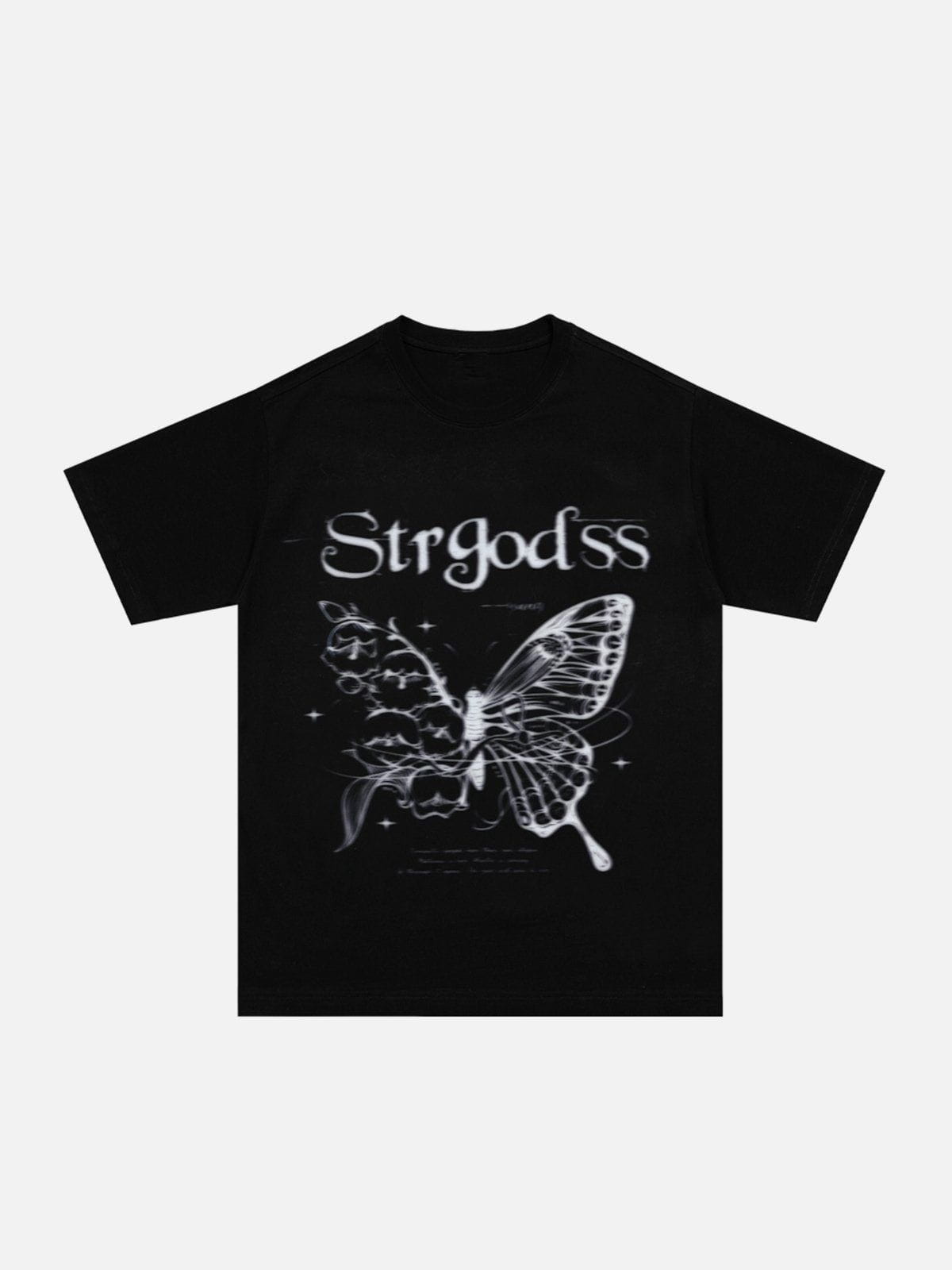 Butterfly Vine Print Tee