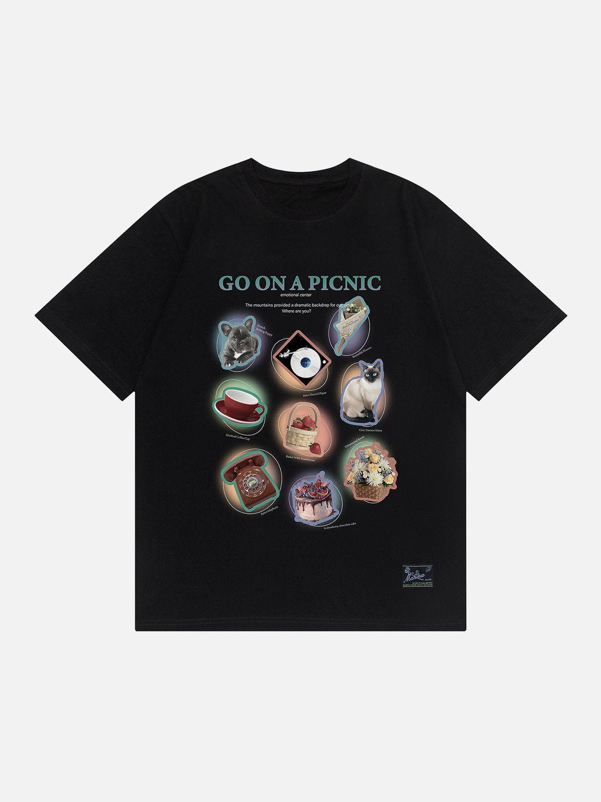 Cakes Print Tee