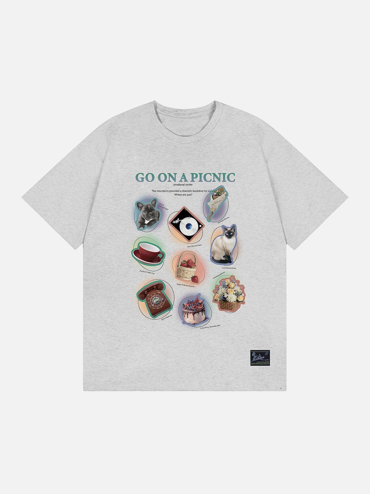 Cakes Print Tee