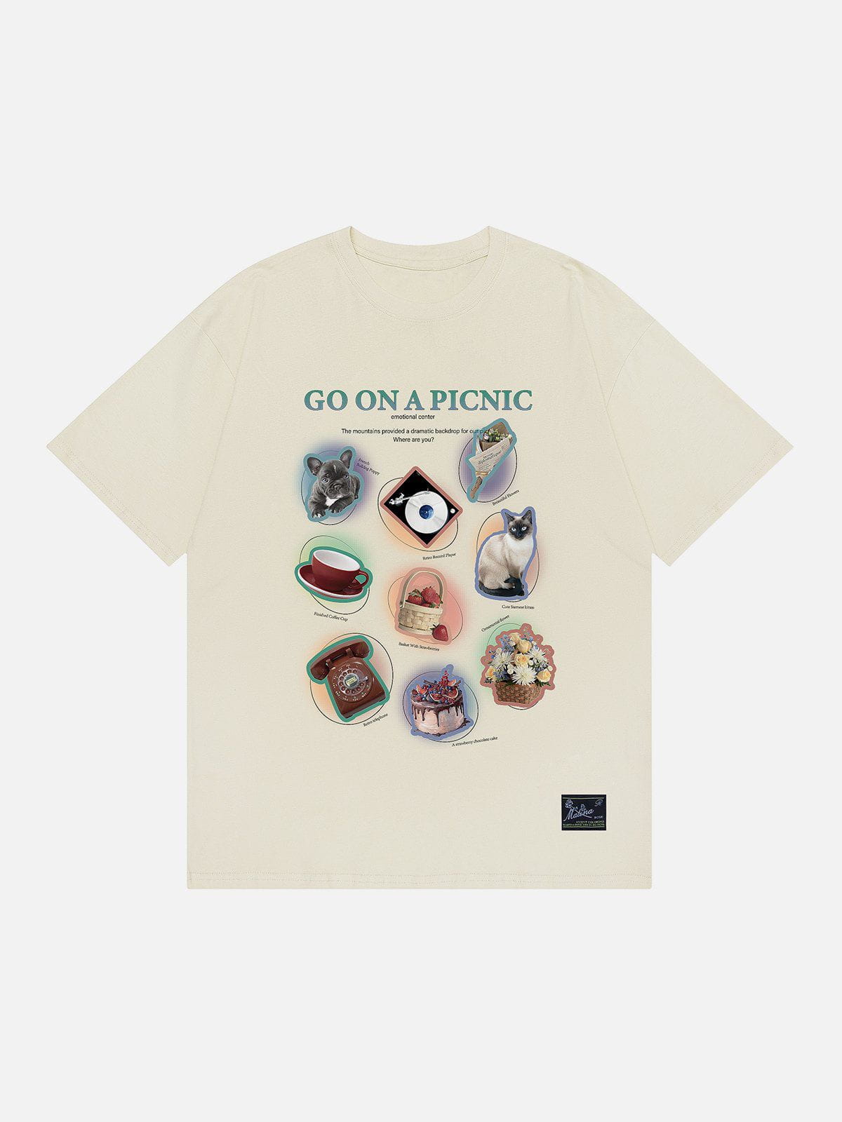 Cakes Print Tee