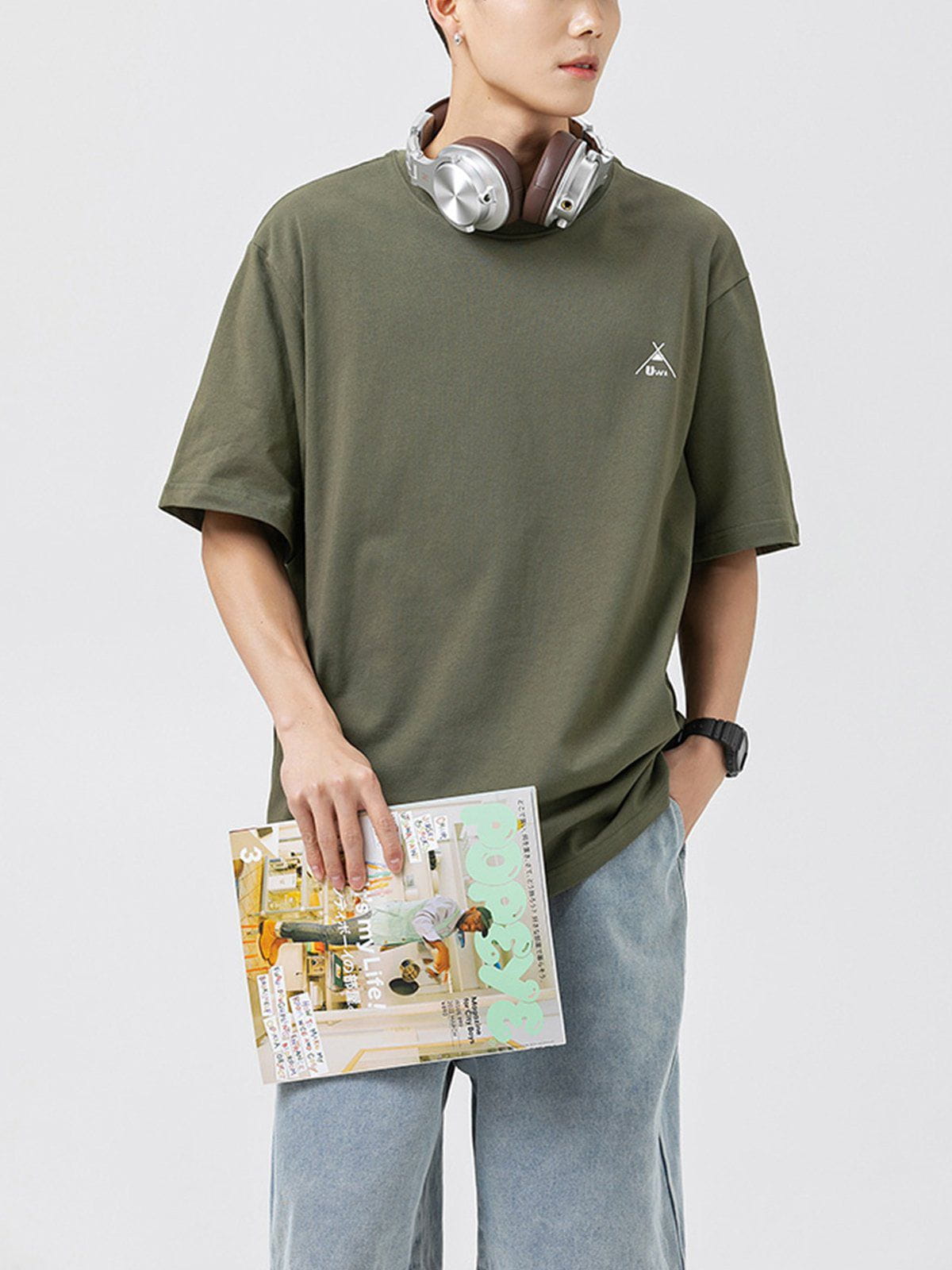 Camping Print Tee