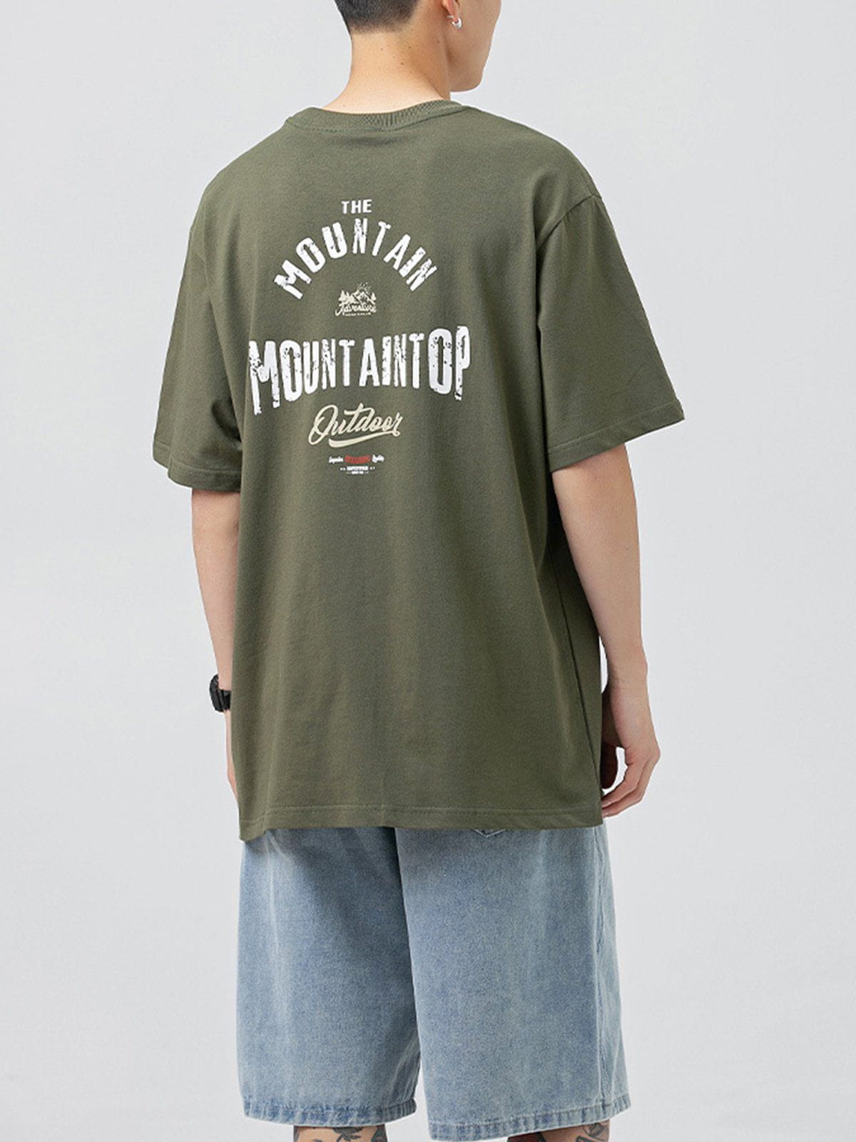 Camping Print Tee