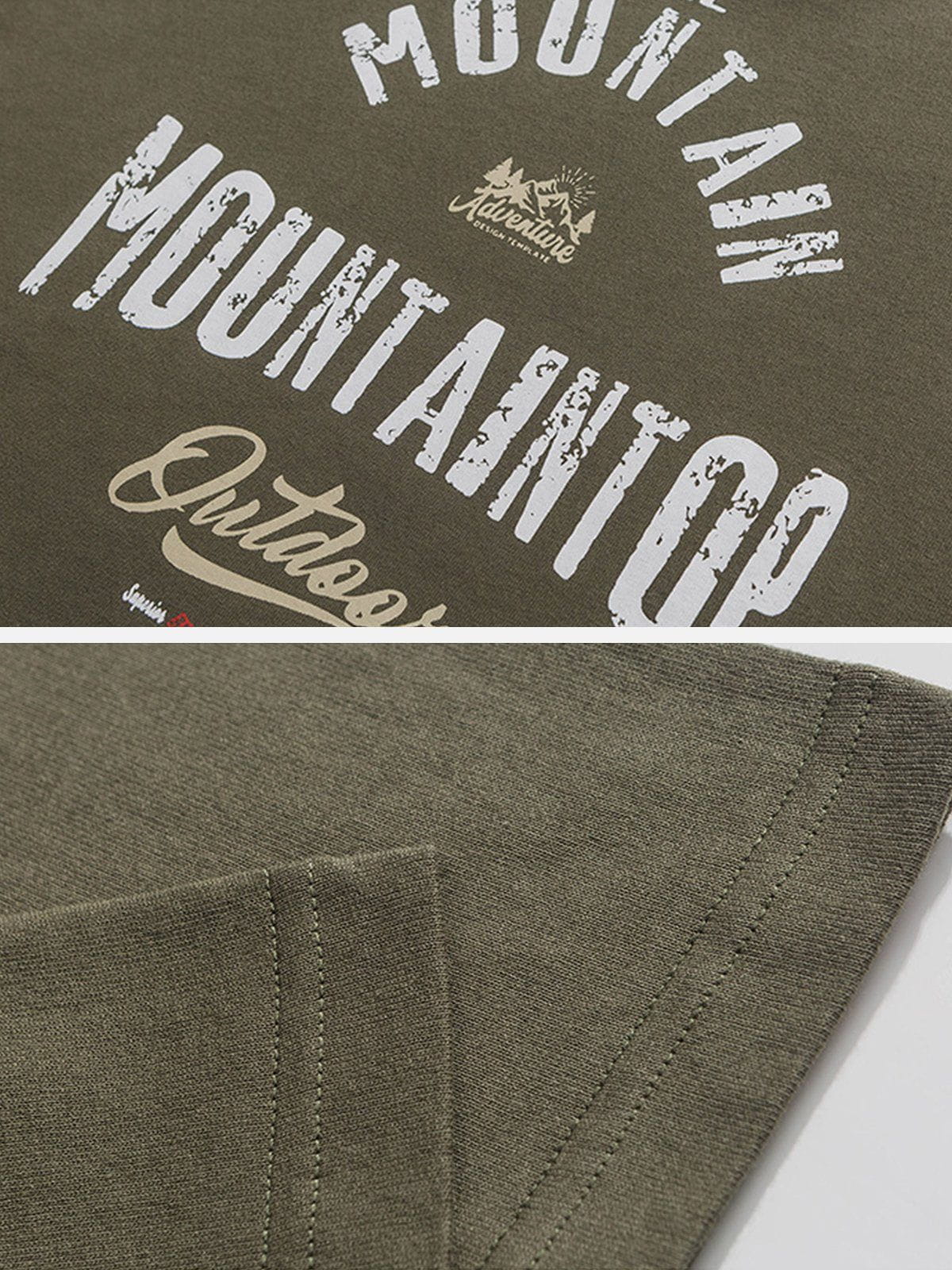 Camping Print Tee