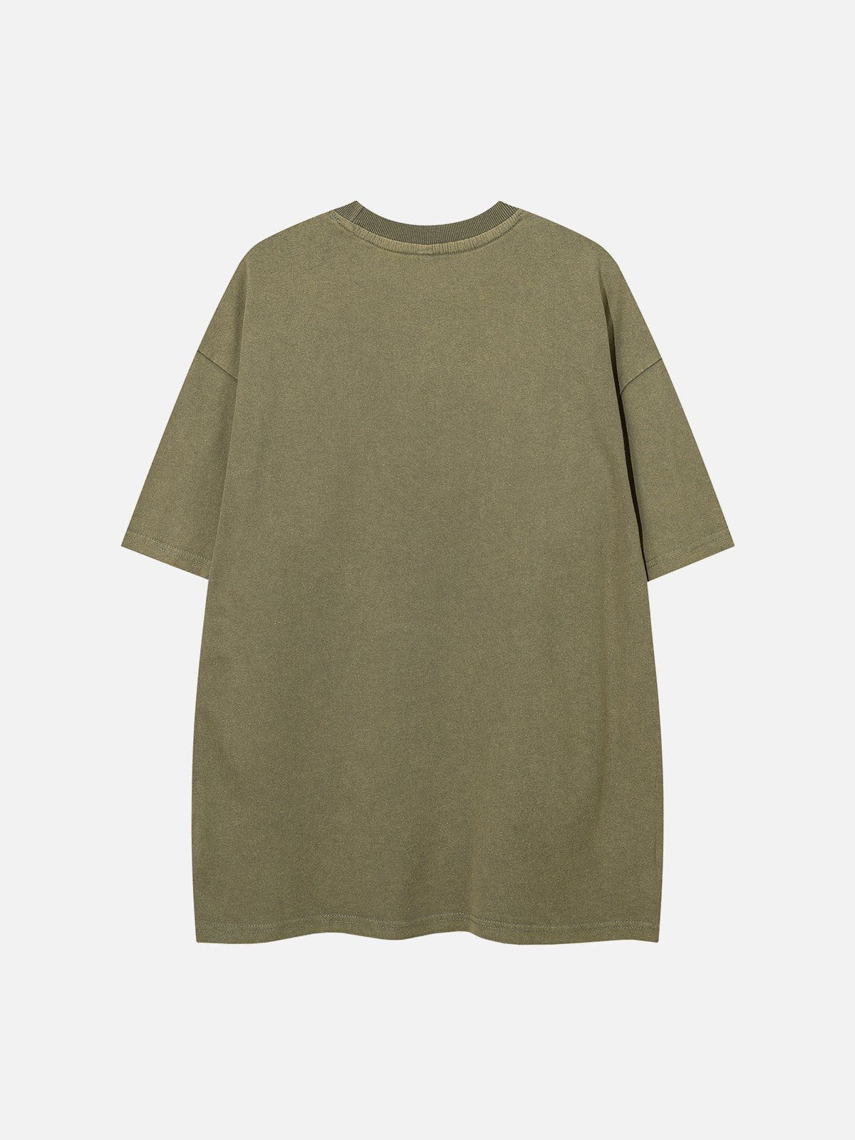 Car Print Washed Tee