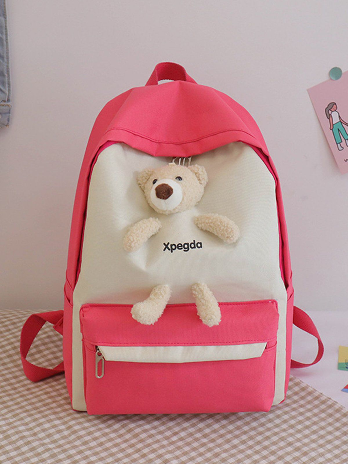 Cartoon Bear Doll Shoulder Bag