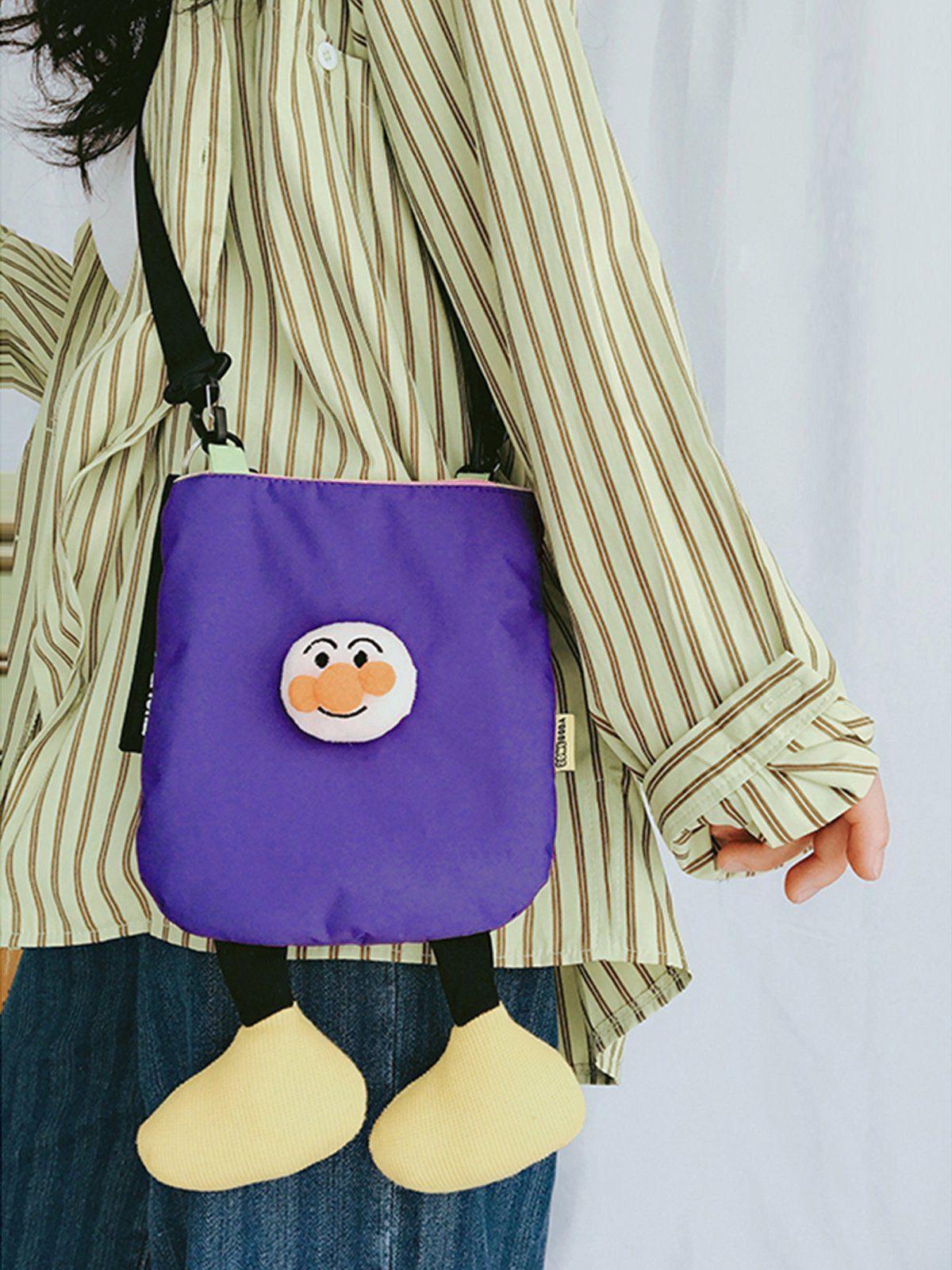 Cartoon Doll Crossbody Bag