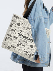 Cartoon Newspaper Printing Bag