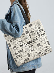 Cartoon Newspaper Printing Bag