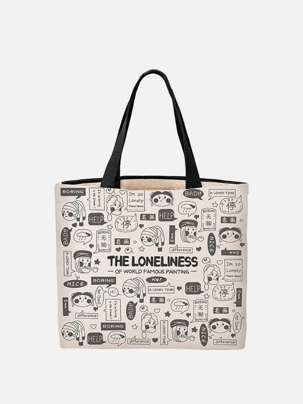 Cartoon Newspaper Printing Bag