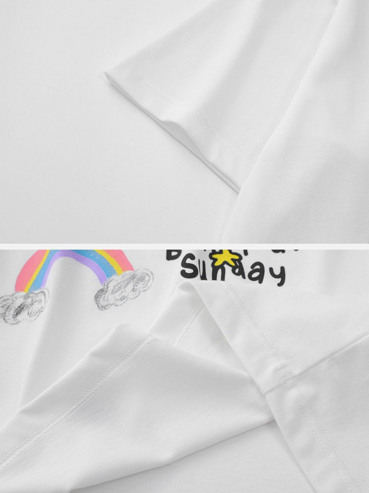 Cartoon Print Tee