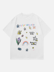 Cartoon Print Tee