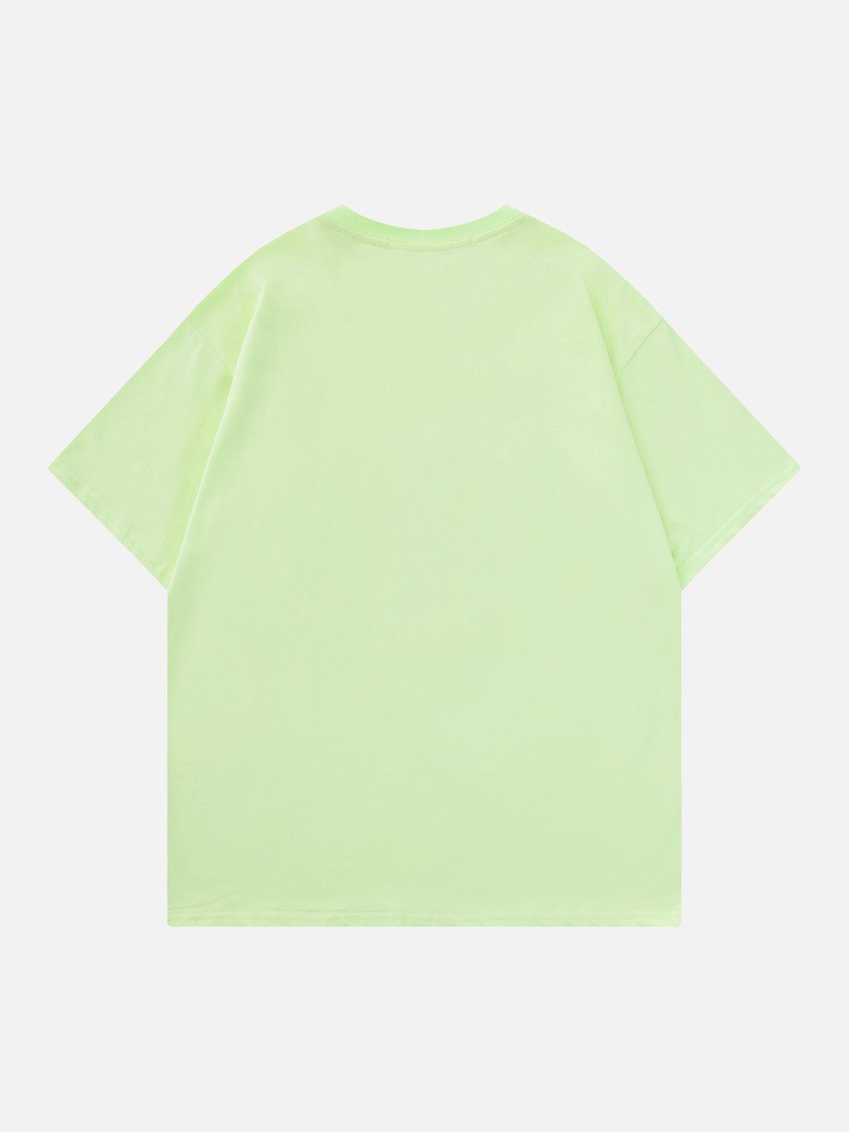 Cartoon Rabbit Embroidery Tee