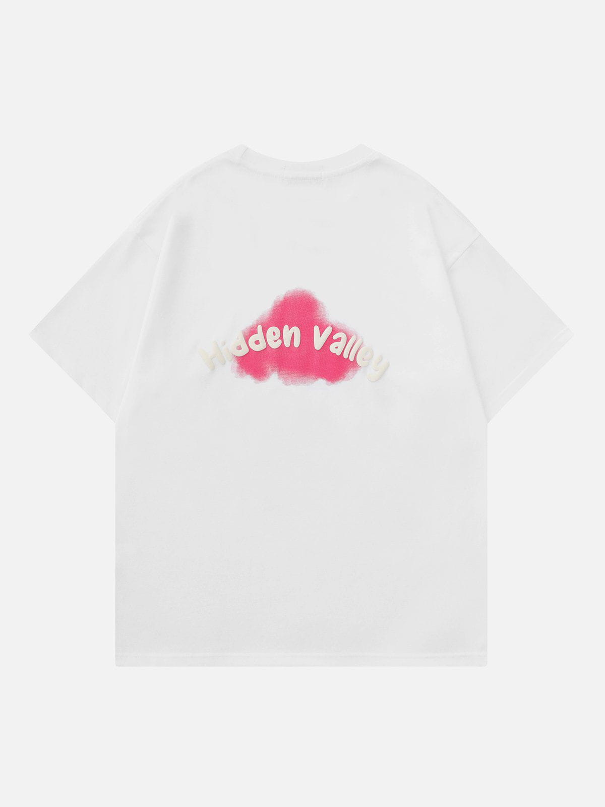Cartoon Rabbit Graphic Tee