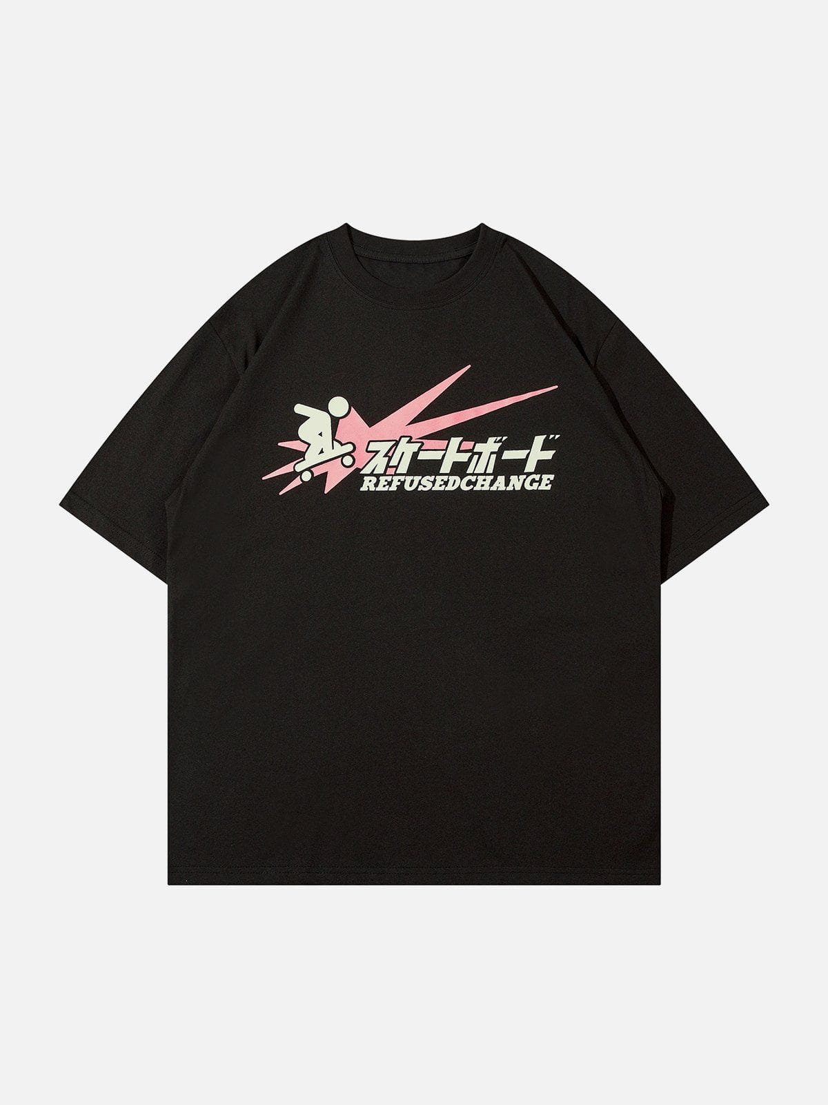 Cartoon Skateboarding Tee