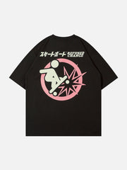 Cartoon Skateboarding Tee
