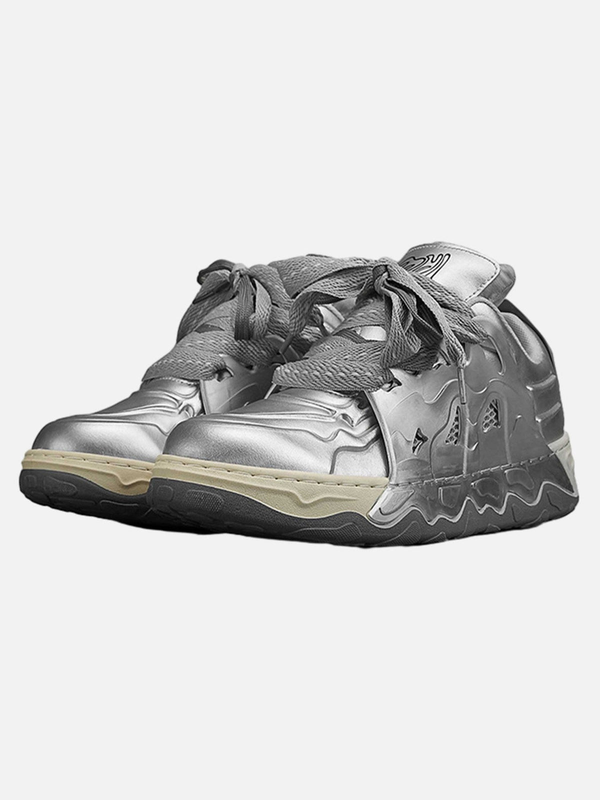 Chaussures décontractées à semelles compensées - 1657 