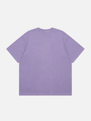 T-shirt imprimé « Chat attrape une souris »