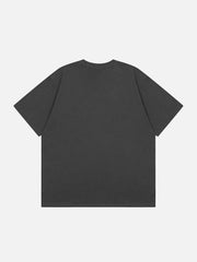 T-shirt imprimé « Chat attrape une souris »