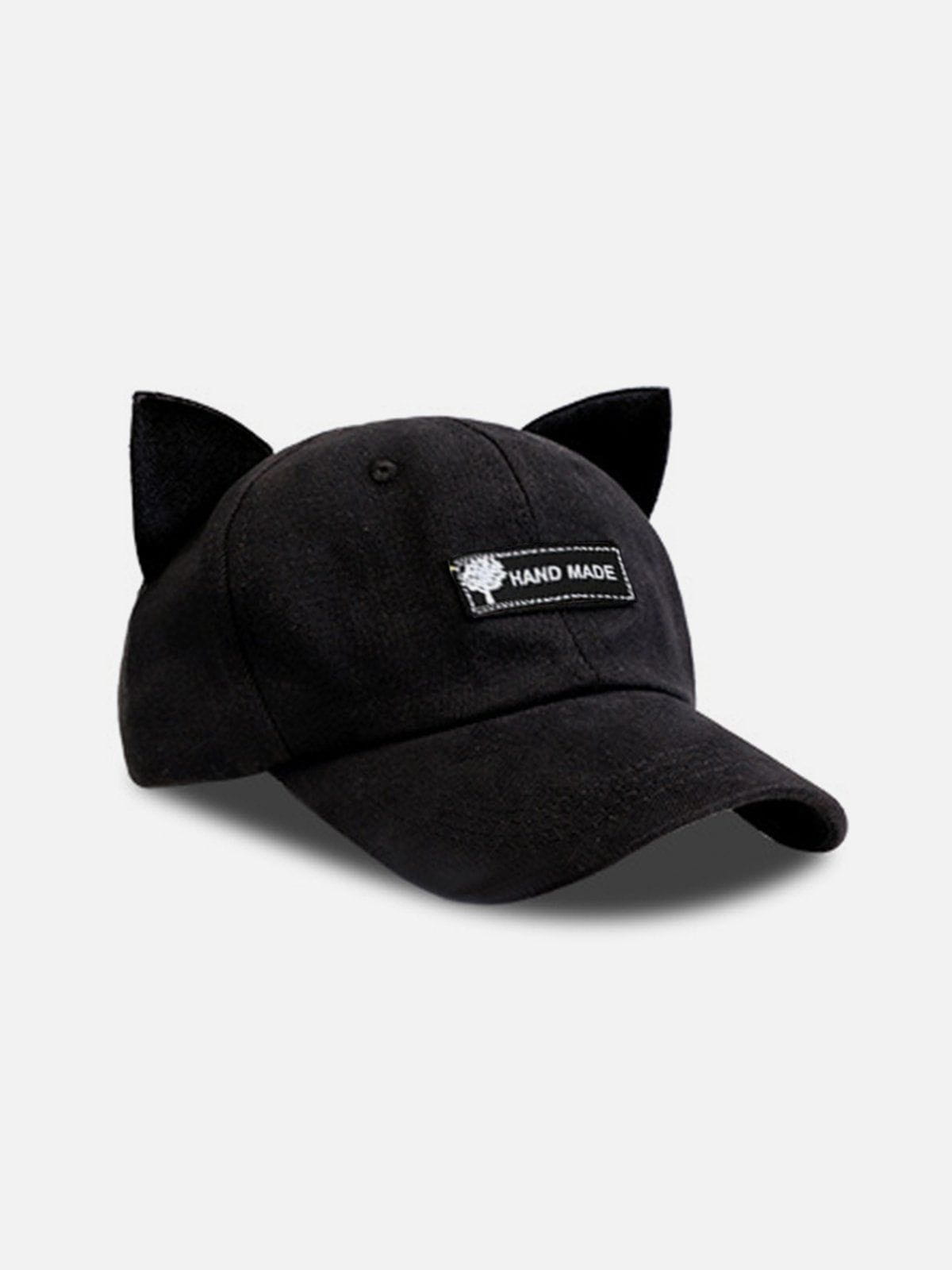 Cat Ears Aviator Glasses Baseball Hat