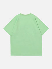 T-shirt Cat Element Dip-dye