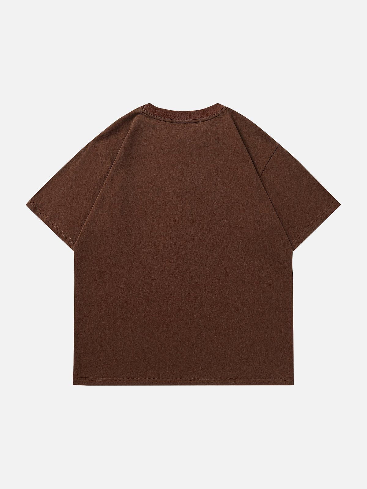 T-shirt imprimé lettre Cat Element
