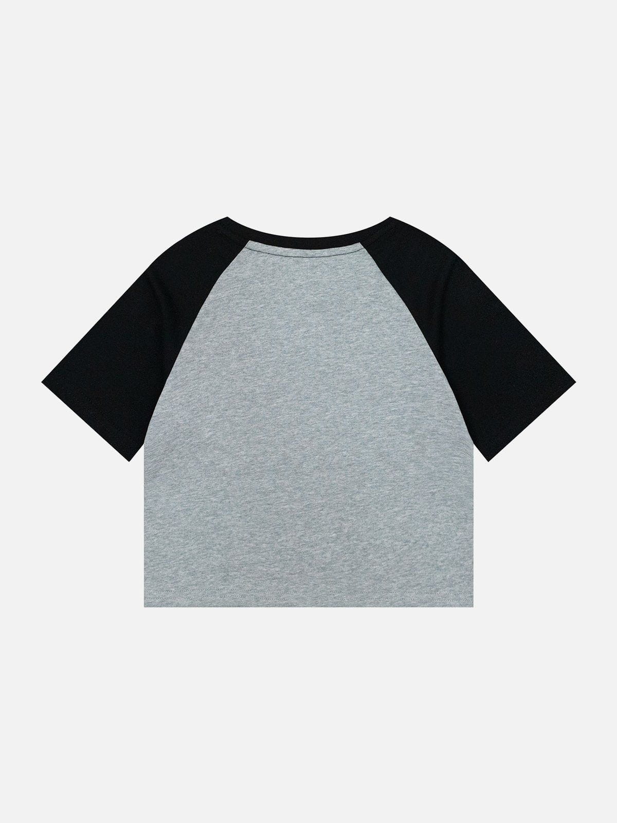 Cat Print Patchwork Tee