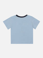 T-shirt étoile à imprimé chat
