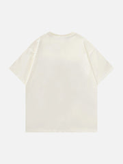 T-shirt imprimé chat