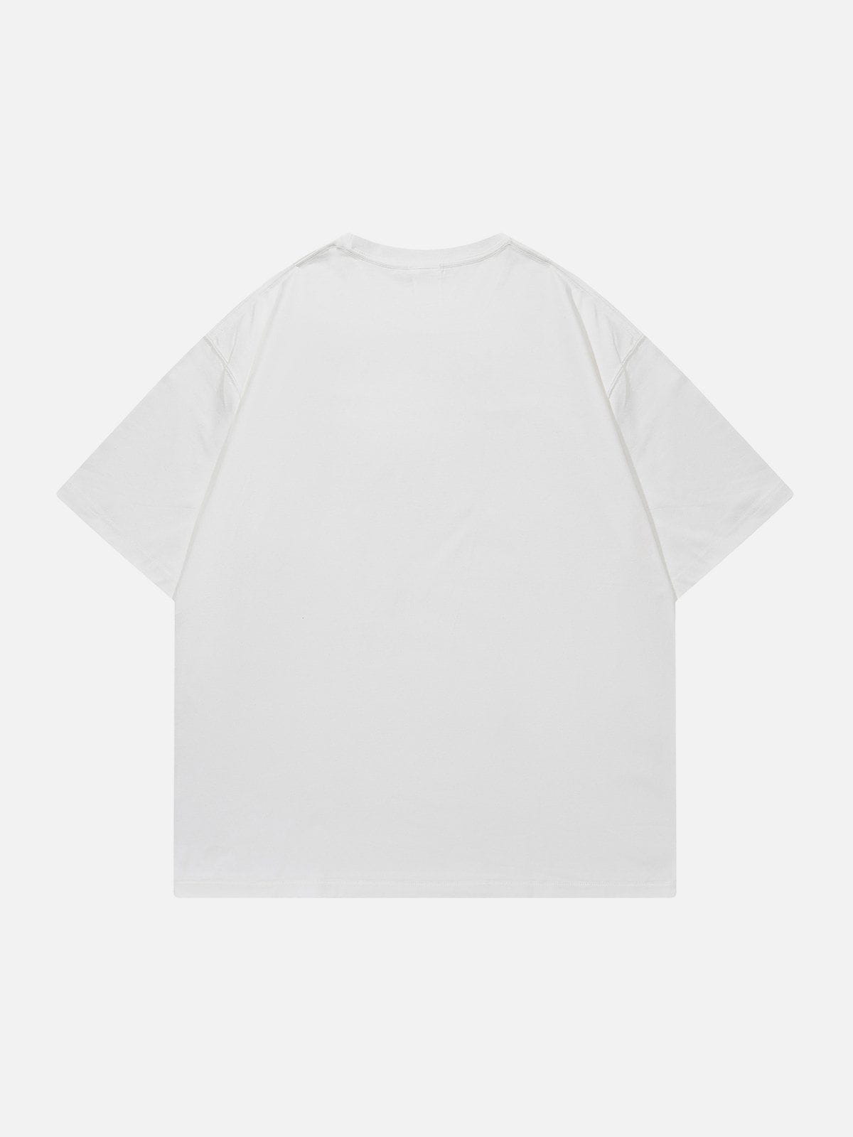 T-shirt imprimé chat
