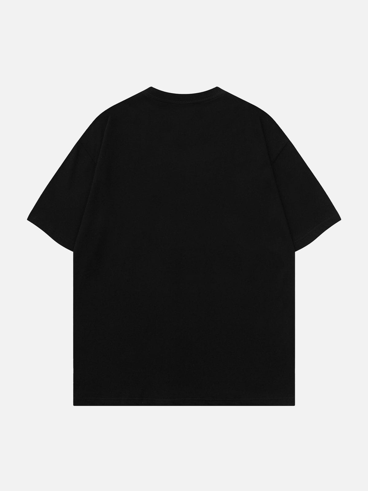 T-shirt imprimé chat