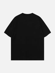 T-shirt imprimé chat