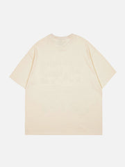 T-shirt imprimé chat