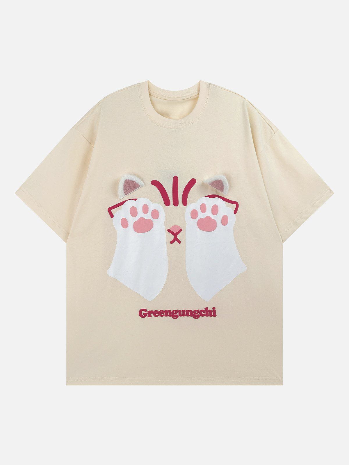 Cat Print Tee