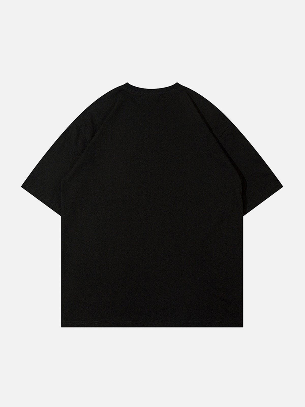 T-shirt imprimé chats