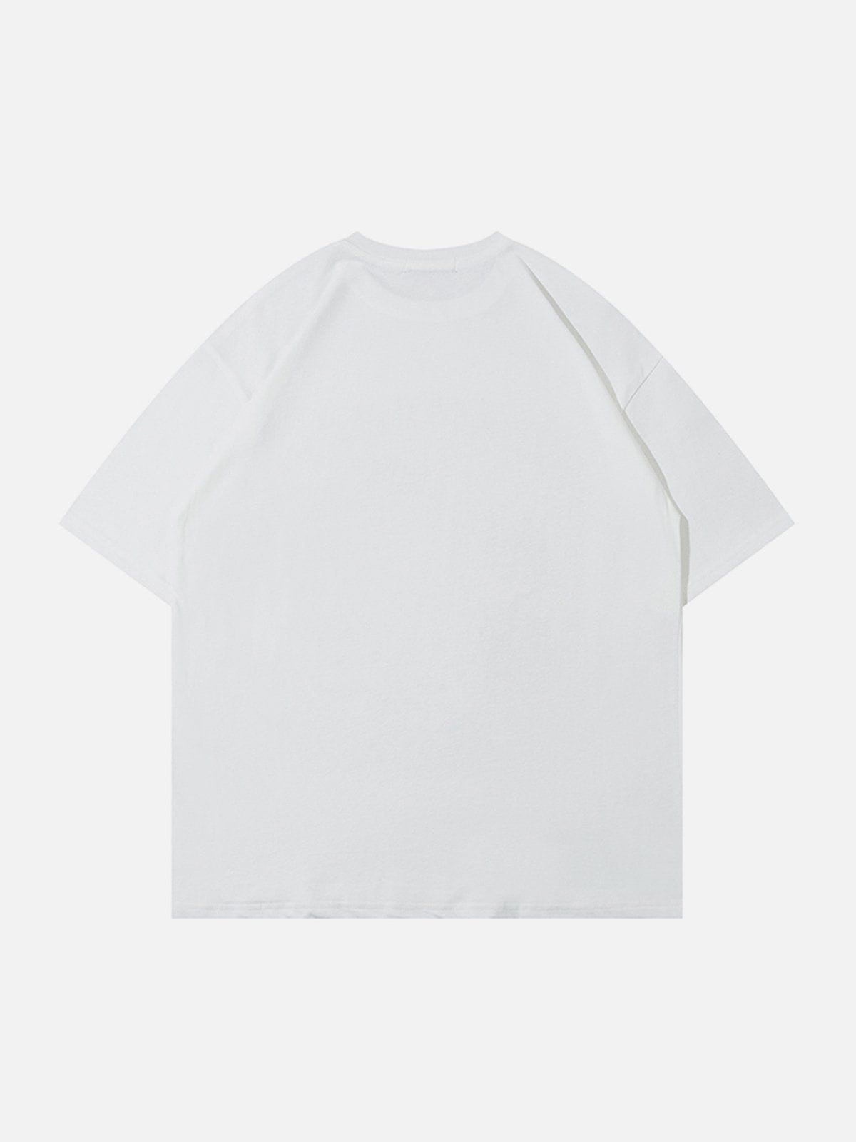 T-shirt imprimé chats