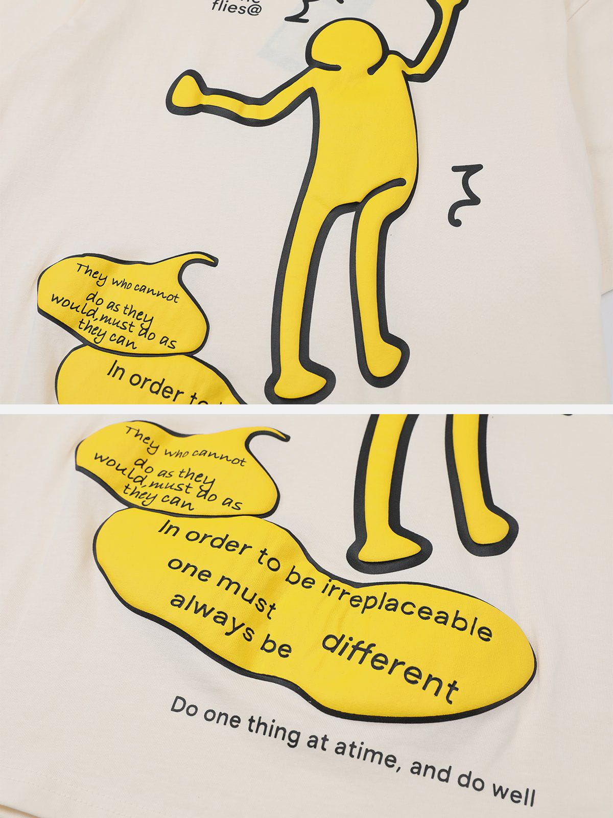 T-shirt imprimé graffiti original