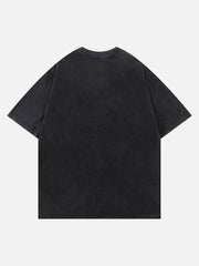 Chess Print Washed Tee