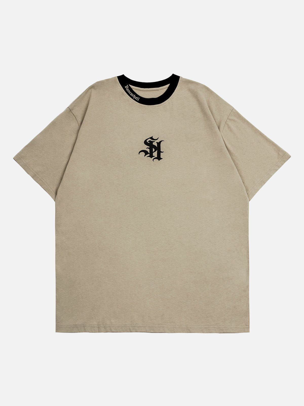 Circular Inkjet Print Tee