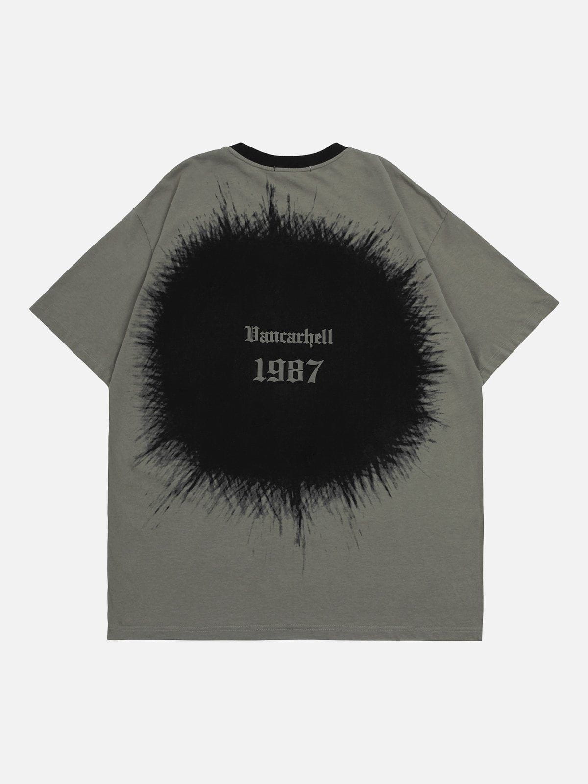Circular Inkjet Print Tee