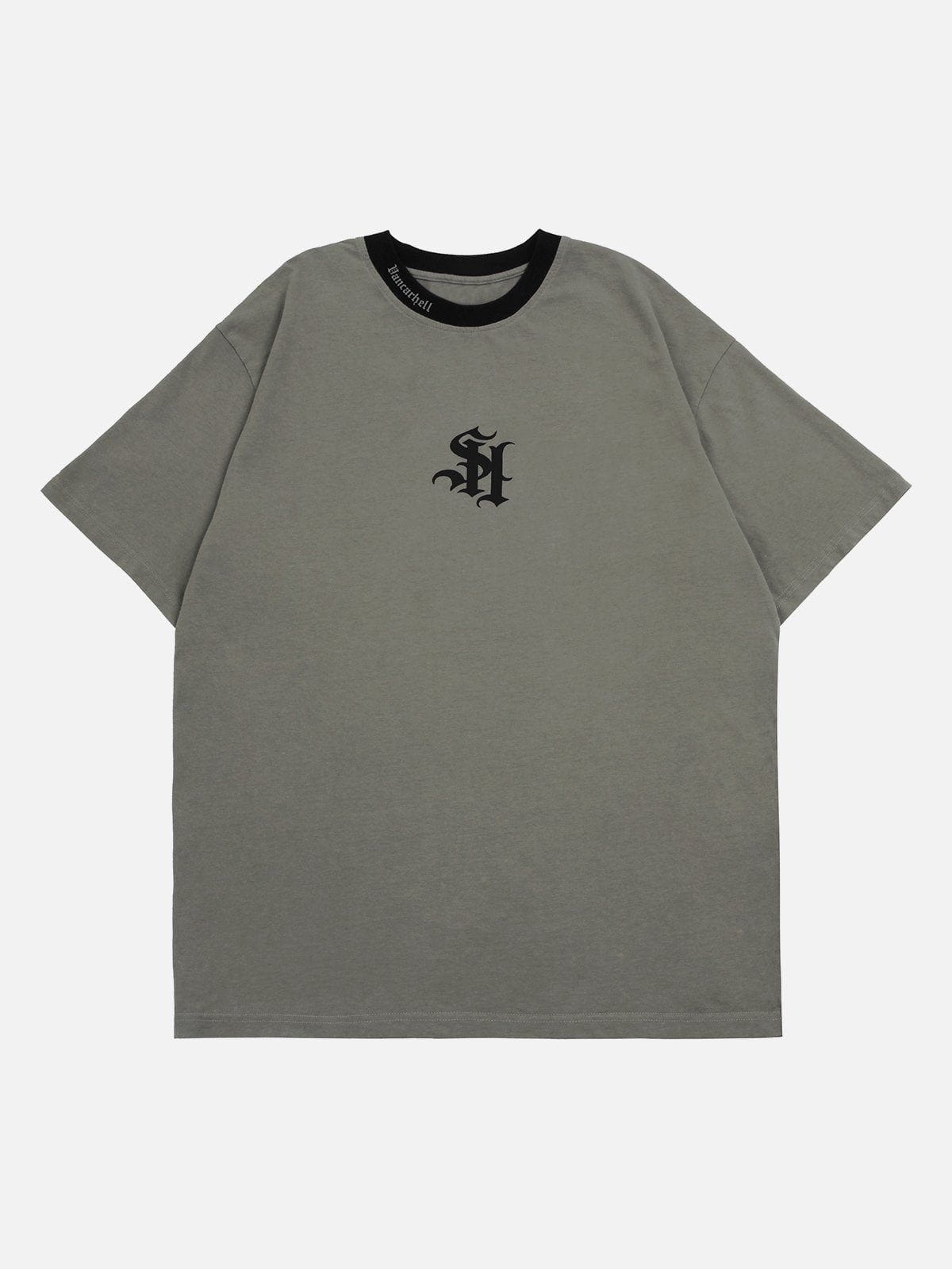 Circular Inkjet Print Tee