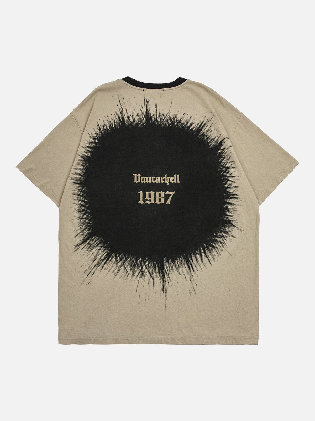 Circular Inkjet Print Tee