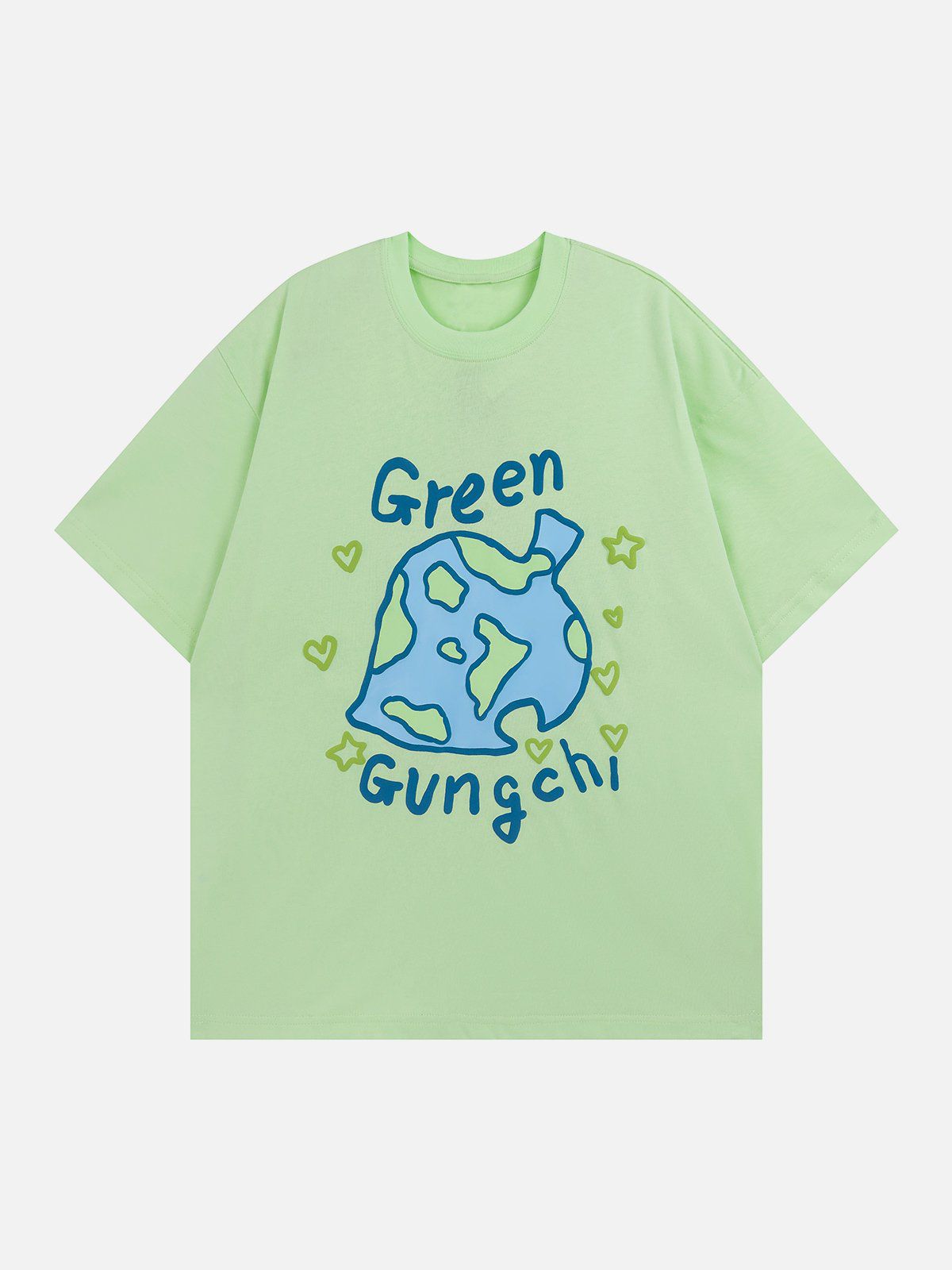 Clashing Graffiti Print Tee