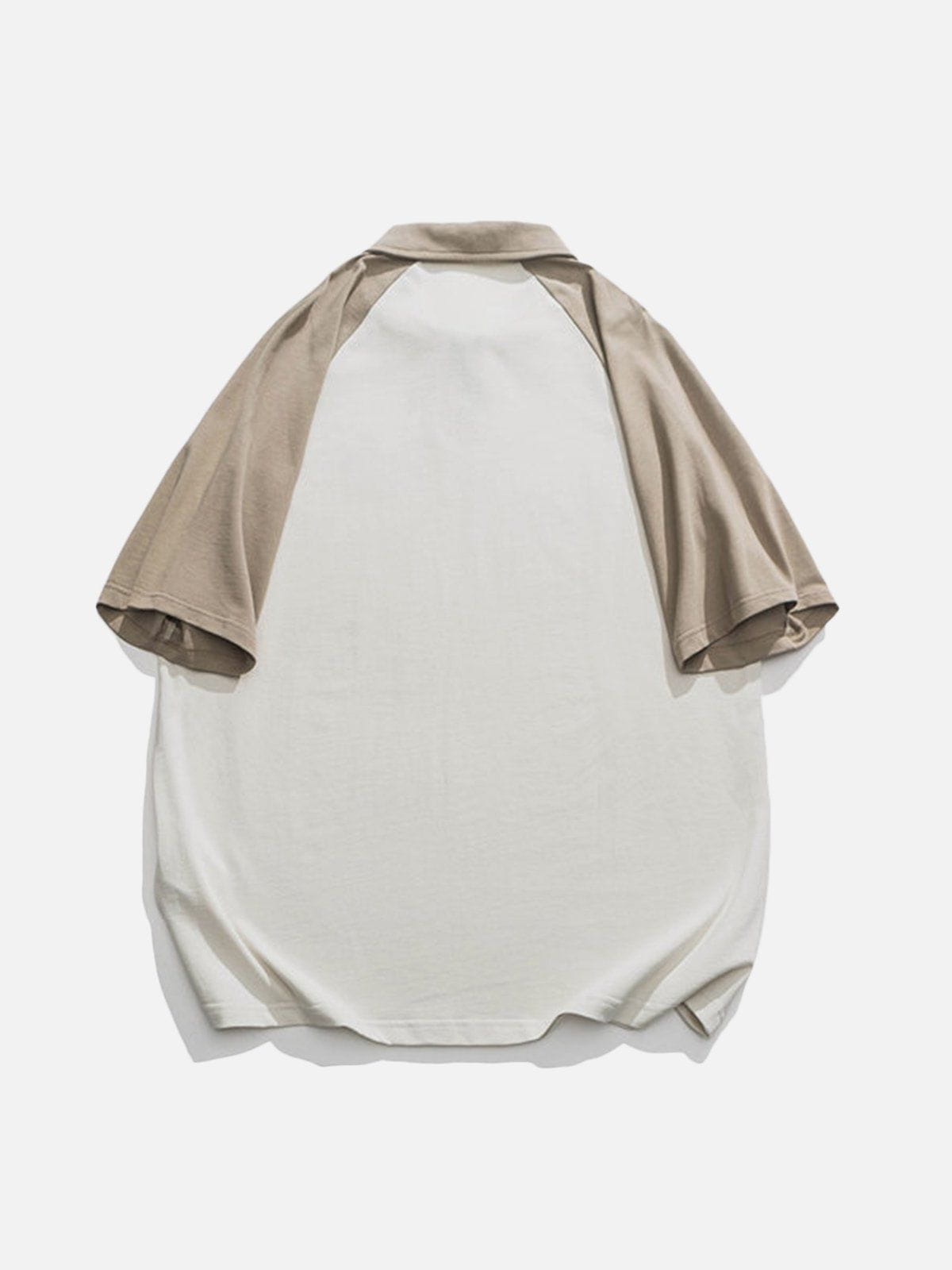 T-Shirt mit Farbblock-Print 