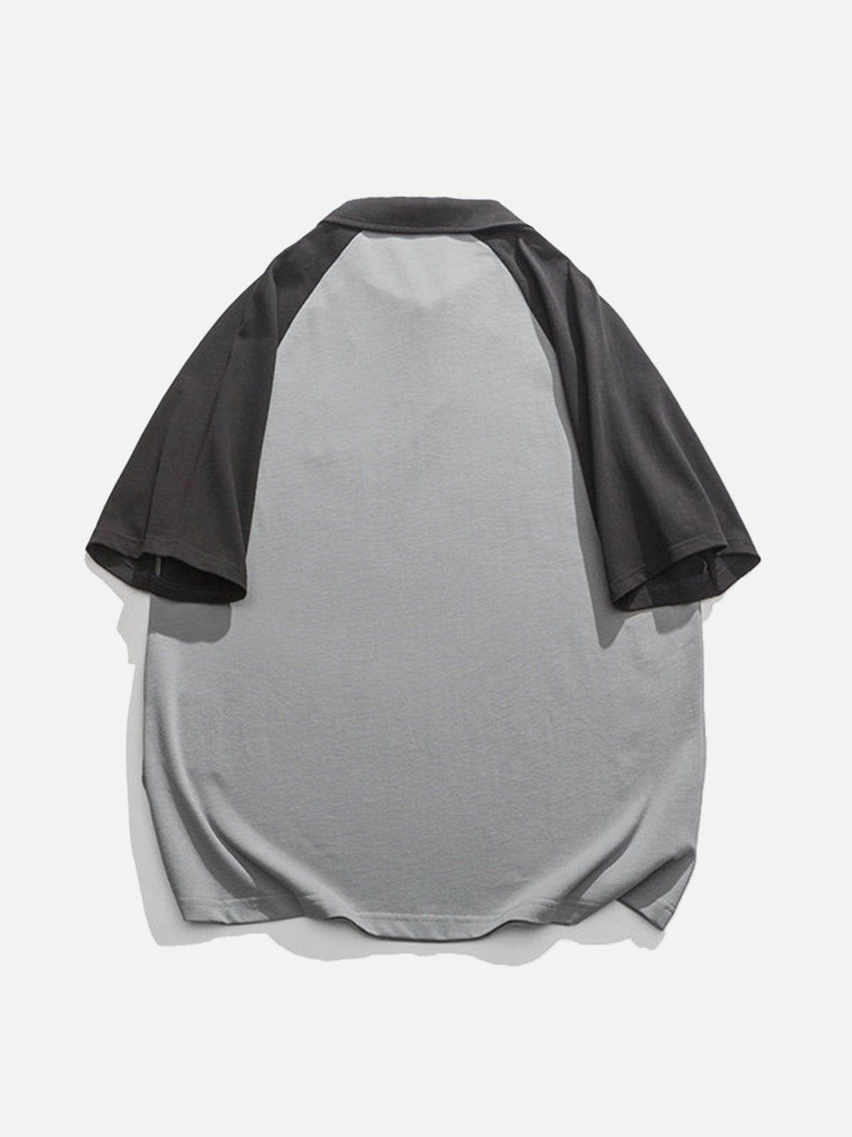 T-Shirt mit Farbblock-Print 