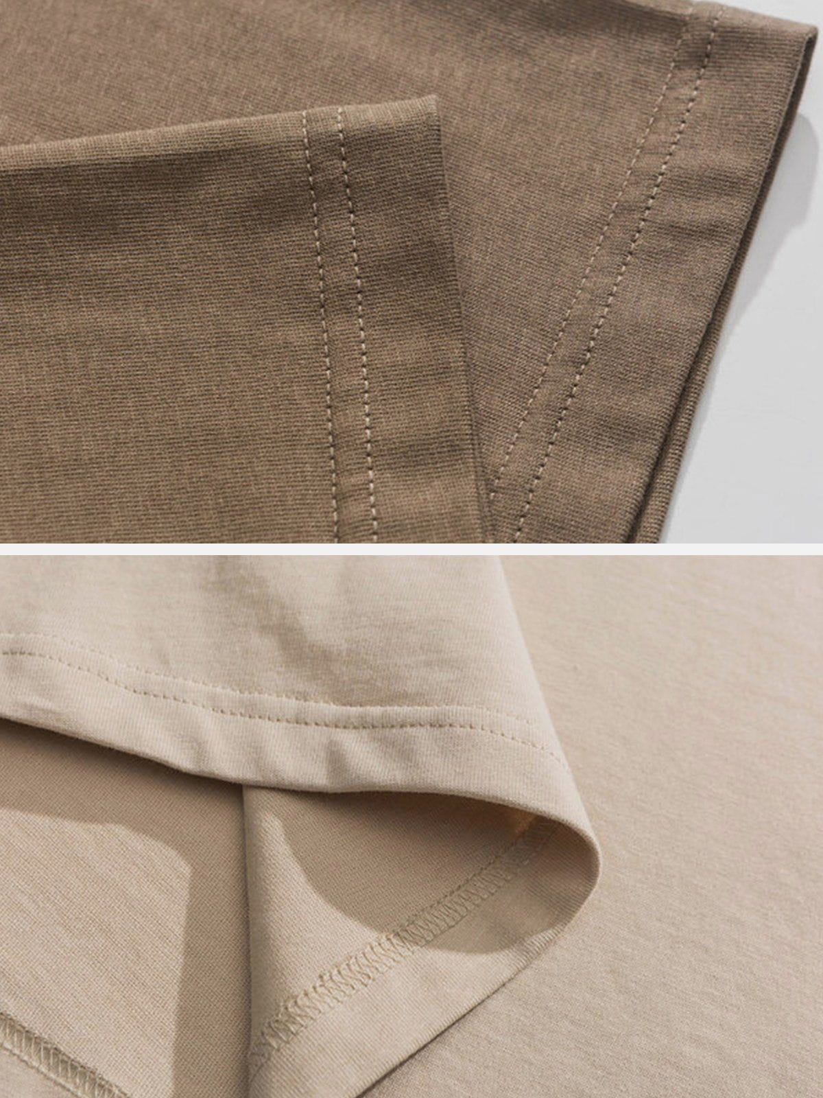 T-Shirt mit Farbblock-Print 