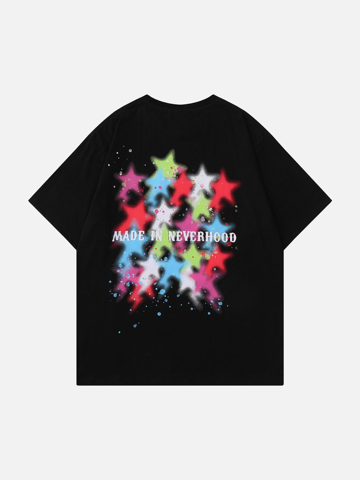 Color Stars Graffiti T-Shirt 