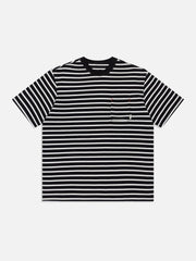T-shirt à rayures colorblock