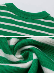 T-shirt à rayures colorblock