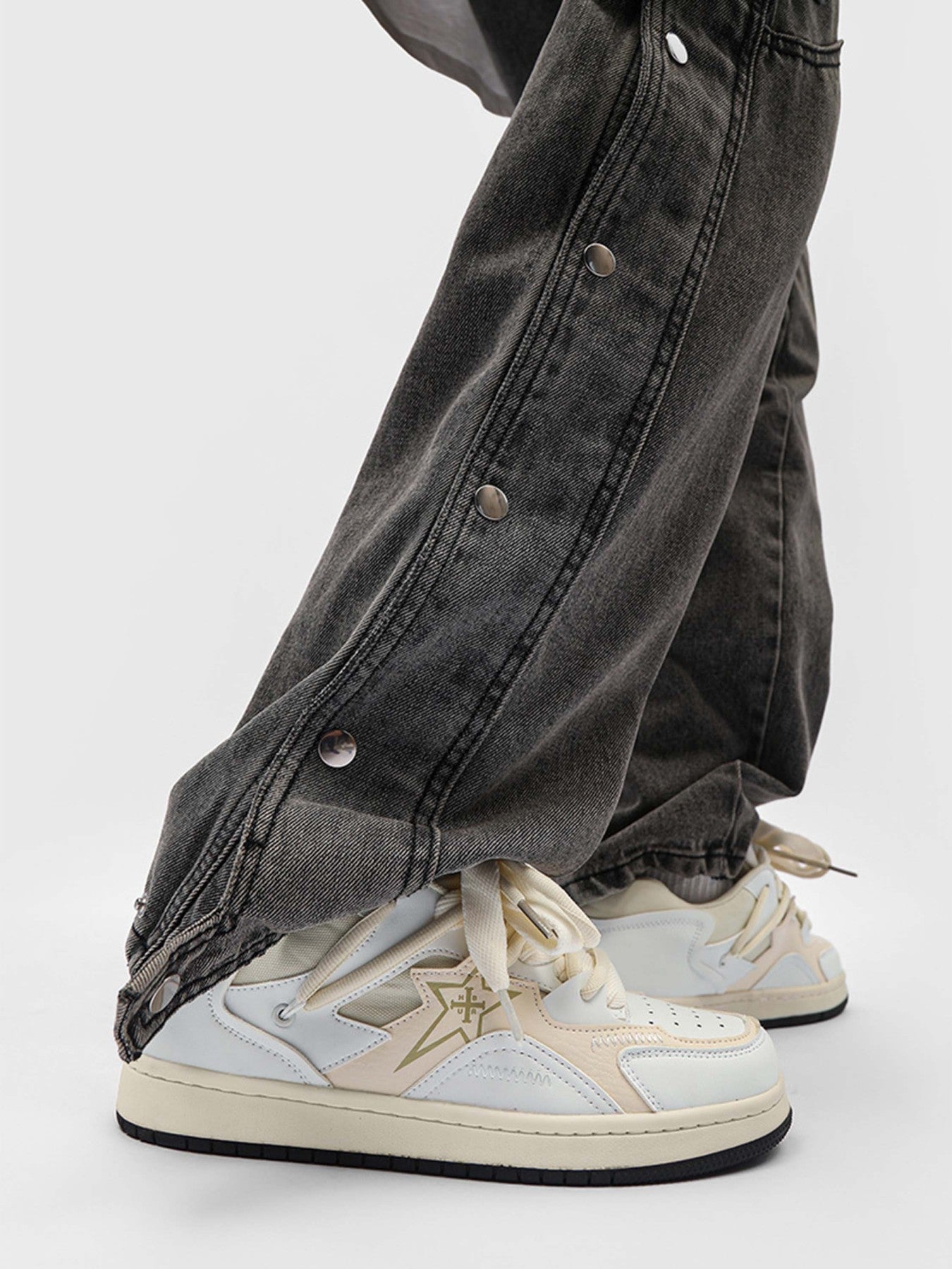 Chaussures de couple confortables et décontractées à motif pentagramme - 1708