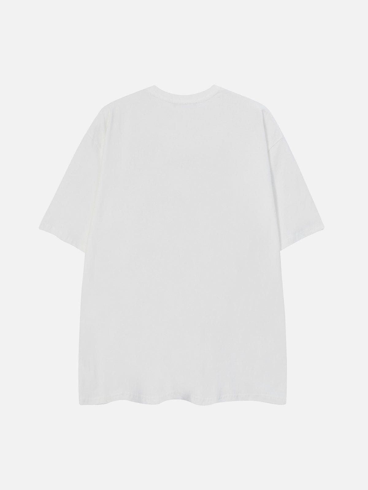 T-shirt à imprimé conque